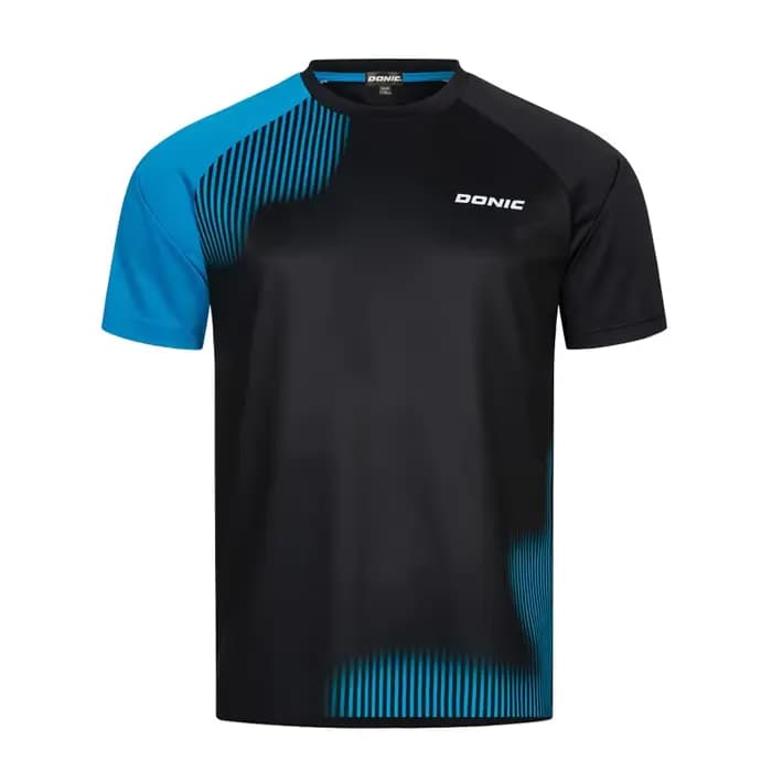 Maillot de tennis de table respirant pour hommes et femmes, manches courtes, t-shirt de ping-pong, c