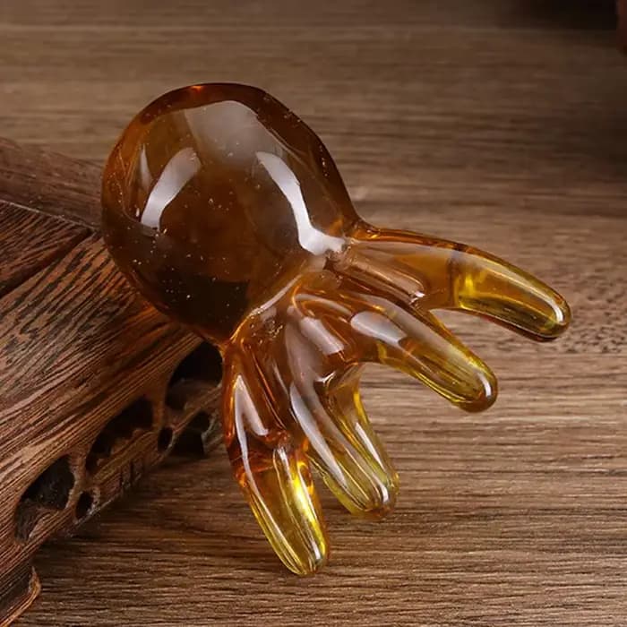Tête de poulpe ergonomique en résine Gua Sha, masseur Portable pour le visage, le corps et le cuir c