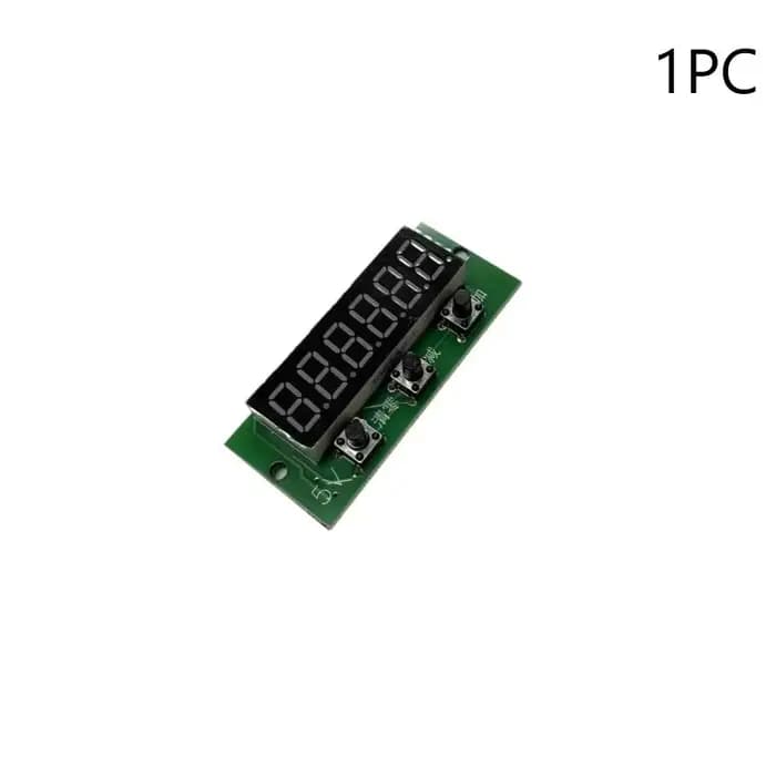 Module de compteur numérique Compact à 6 chiffres, compteur numérique rouge 0 à 999999 avec fonction