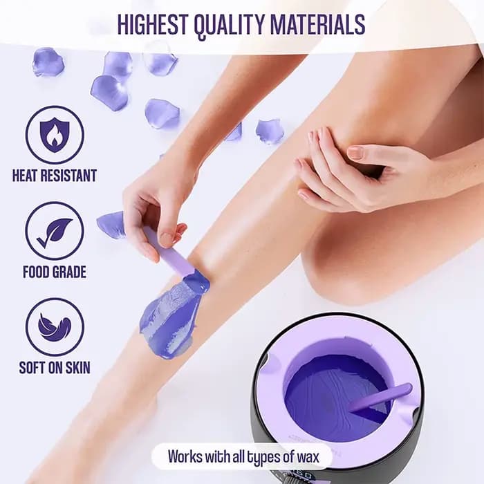 Filles en silicone résistant à la chaleur pour épilation, pot de remplacement, réutilisable, chaud,