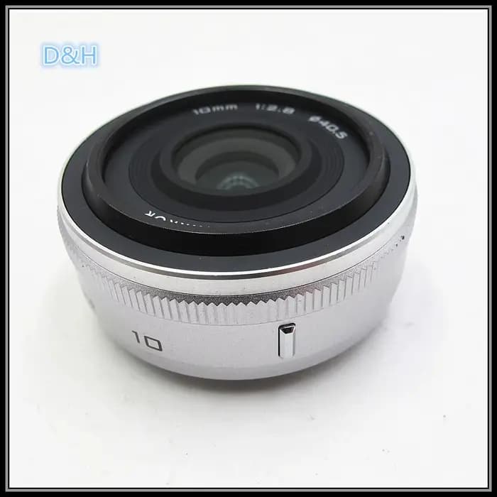 95% nouvel objectif d'origine 10mm pour Nikon 1 NIKKOR 10mm F/2.8 unité d'objectif appliquer à J1 J2