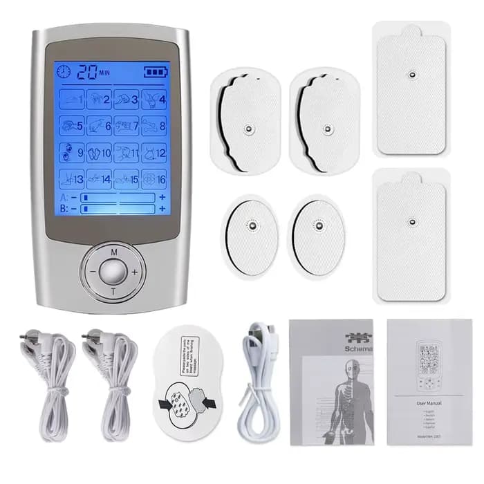 16 Modes Électrique Tens Relax Stimulateur Musculaire EMS Acupuncture Massage Du Corps Thérapie Numé