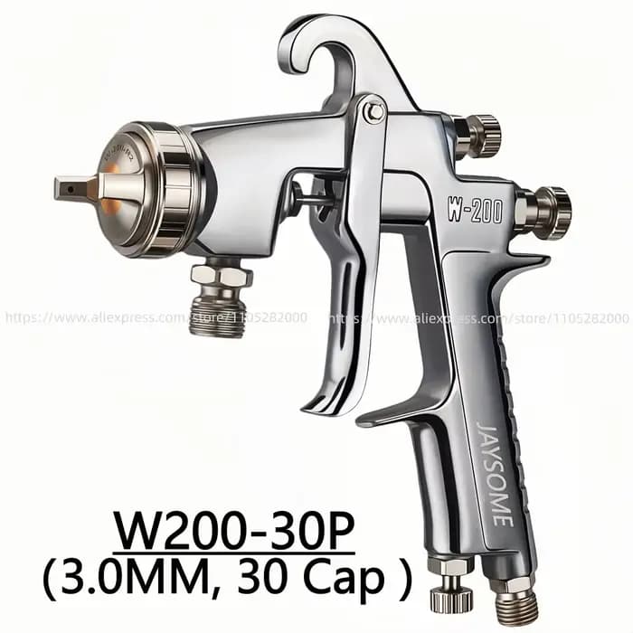 Pistolet de pulvérisation de peinture à alimentation par pression type W-200, pistolet de pulvérisat