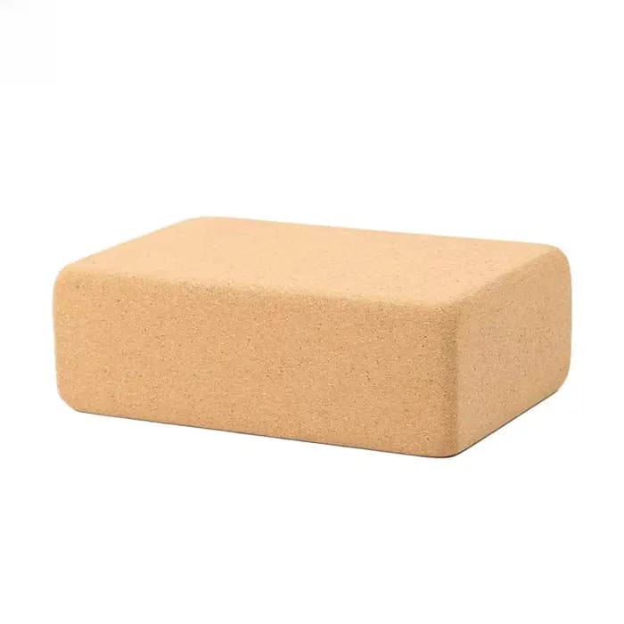 Bloc de Yoga en liège haute densité 369 pour débutants, bloc de danse à pression des jambes 22.5x15x