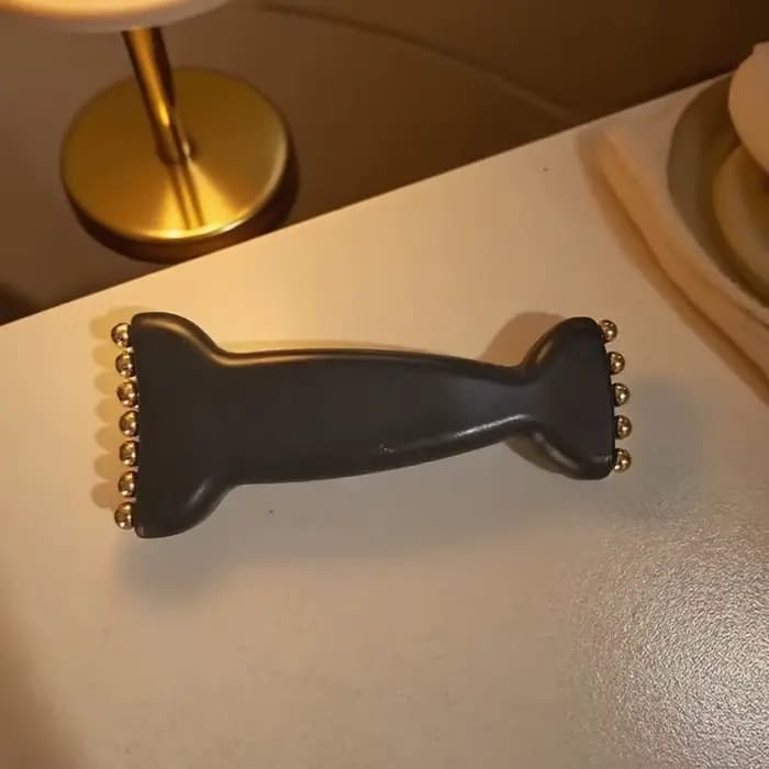 Masseur pour réduire les poches, Lifting et raffermissement du visage, brosse méridienne traditionne