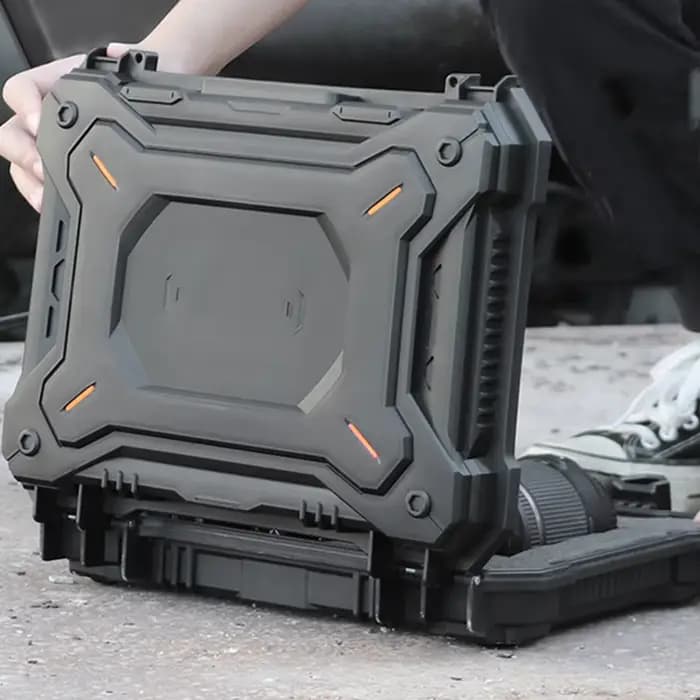 Étui de protection pour appareil photo, étui de transport portable, étanche avec rembourrage en mous