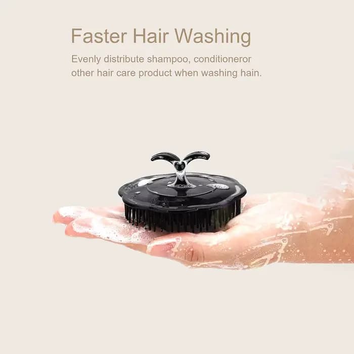 Brosse de massage du cuir chevelu pour le lavage et le soin des cheveux, soulagement des démangeaiso