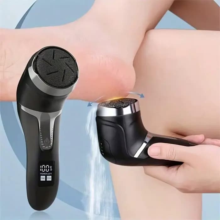 Dispositif électrique de pédicure pour les pieds, avec collecteur de poussière et écran Lcd, chargem