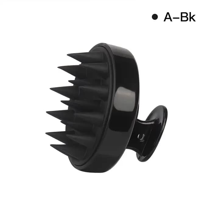 Peigne de Massage du cuir chevelu en Silicone, brosse de lavage des cheveux, masseur de cuir chevelu