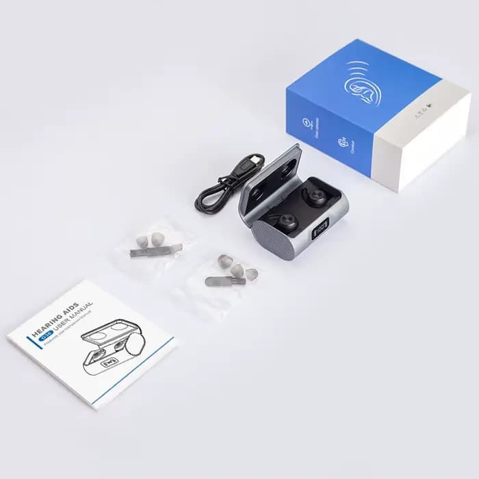 Aide auditive appareil auditif Rechargeable apparence sportive puces numériques ITE oreille aides au