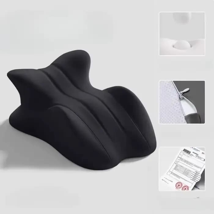 Oreiller compensé multi-positions en mousse à mémoire de forme, oreiller sujet ergonomique avec hous