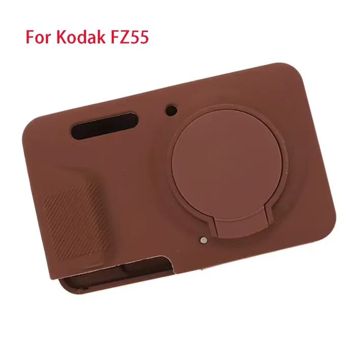 Sac pour appareil photo Kodak FZ55, étui de protection en silicone, capuchon d'objectif FZ55, coque