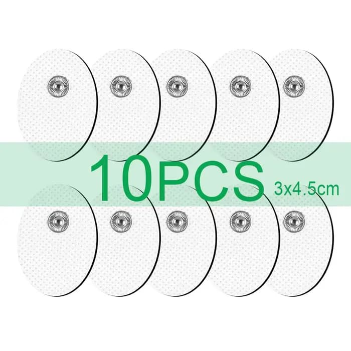 Patchs électrostimulateurs musculaires auto-adhésifs, tampons EMS pour masseur TENS, stimulateur mus