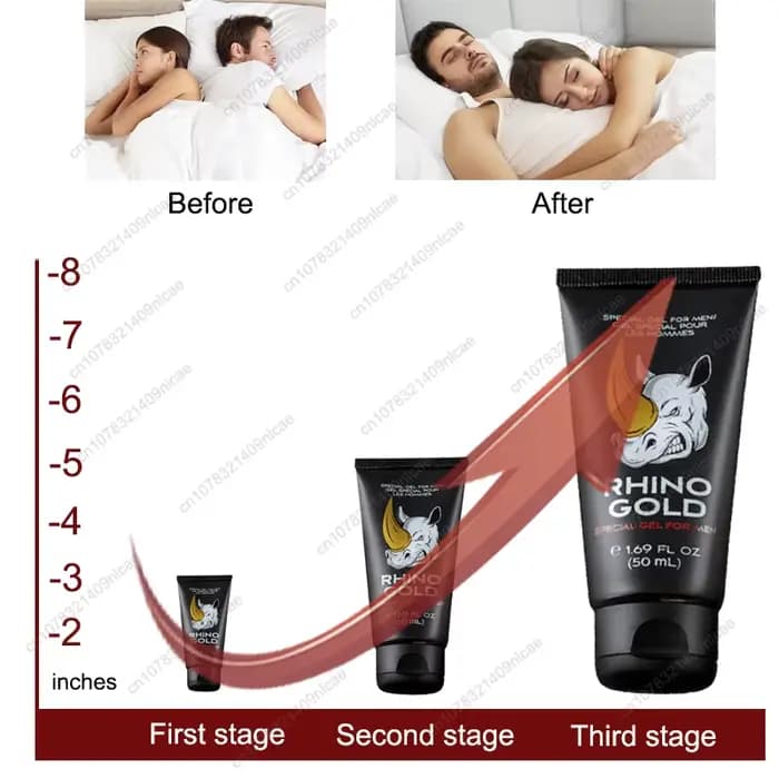 Crème de massage originale Gold Gel pour hommes, huiles pour le pénis, crème d'agrandissement pour l