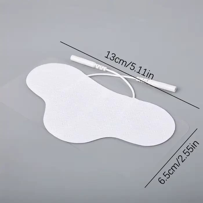EMS-Électrodes en gel pour massage de la taille, thérapie d'acupuncture, masseur dorsal, stimulateur