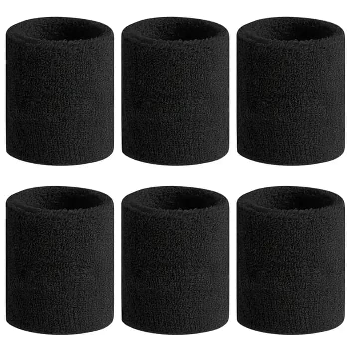 Bracelet de sport absorbant la sueur, protège-poignet évacuant l'humidité pour le Tennis, le basket-
