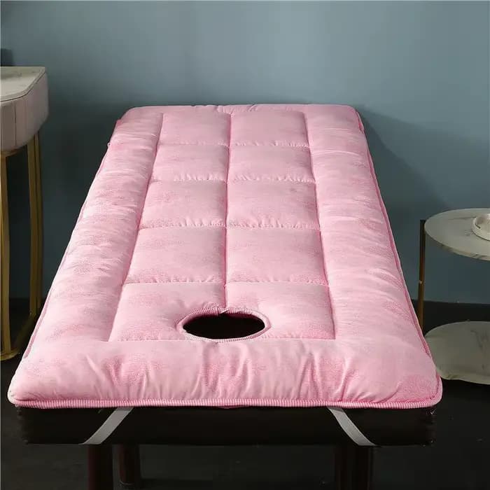 Matelas de table de massage professionnel pour SPA, matelas de salon de beauté avec bandes élastique