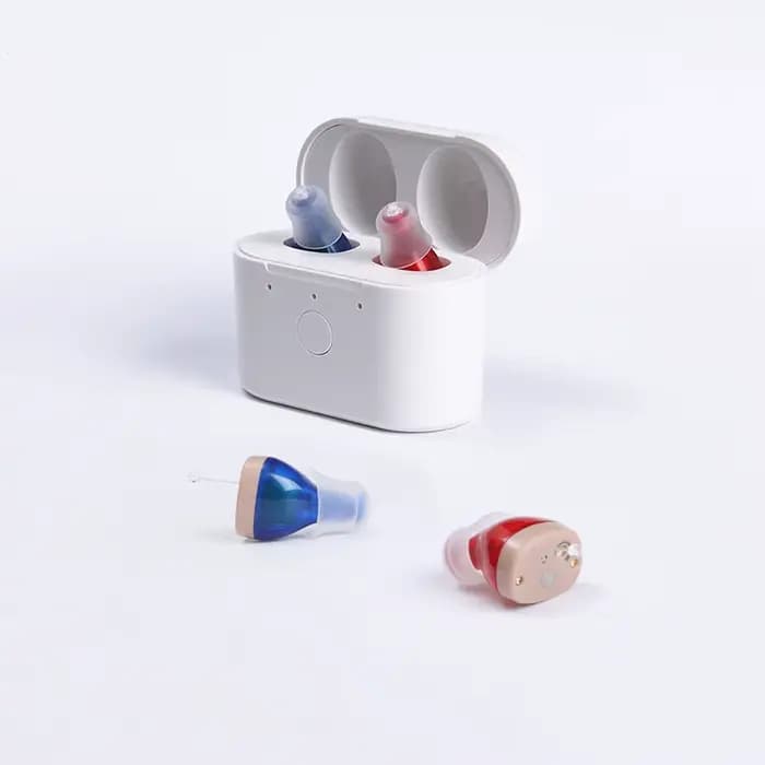 Micro appareil auditif aste sans fil réglable, amplificateur de son invisible pour la surdité, meill