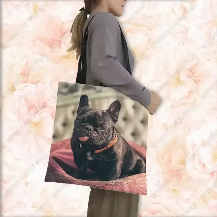 Sac fourre-tout pour bouledogue français américain Bully Dog, sac à main Kawaii, fourre-tout Pitbull