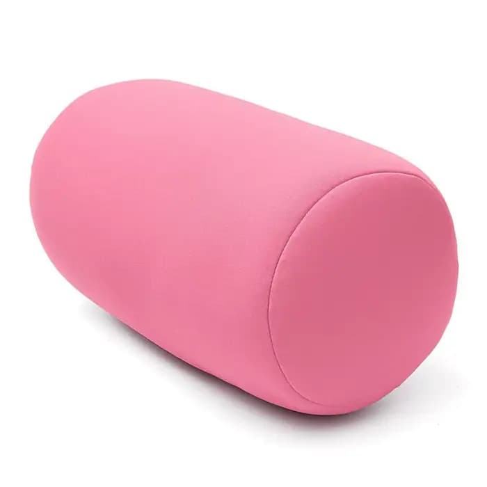 Nouvel oreiller de voyage ergonomique en microbilles de mousse, confortable pour le dos