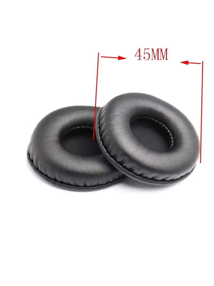 Coussinets d'oreille pour écouteurs, housse en mousse de cuir éponge 40mm 50mm 55mm 60mm 65mm 70mm 7