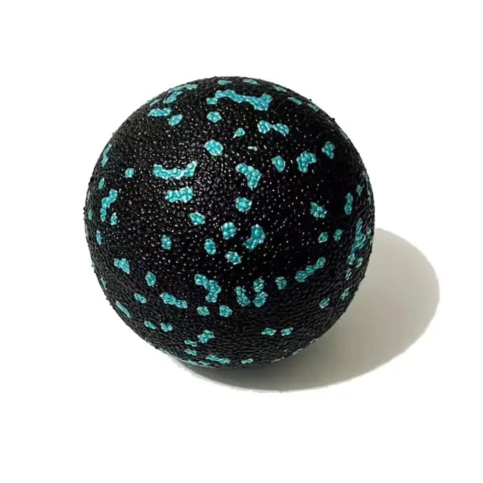 EPP 8cm boules d'arachide Massage corporel balle de Fascia haute densité Relaxation musculaire cross