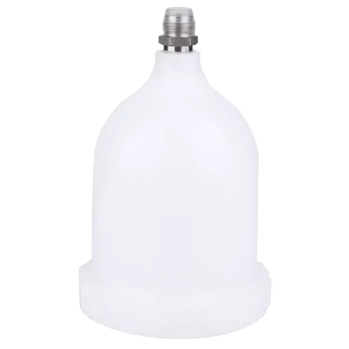 Tasse de peinture à alimentation par gravité 600ml Pot de pistolet de pulvérisation tasse de peinture en plastique d'alimentation par gravité pour pot de pistolet de pulvérisation d-evilbiss/t-pro pri