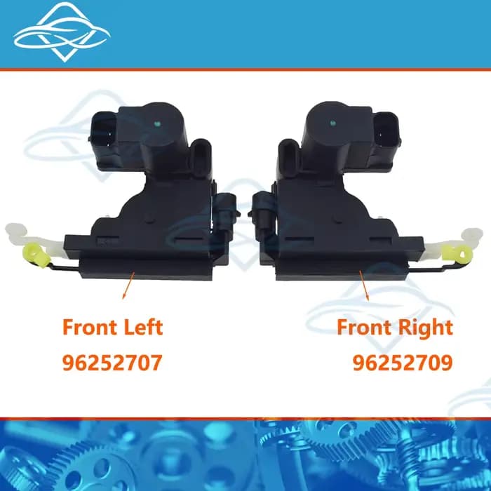 Nouvel actionneur de serrure de porte avant gauche et droite, pour Chevrolet Aveo5 Optra Pontiac Wave Wave5 G3 96252707 96252709 96229551 96229552