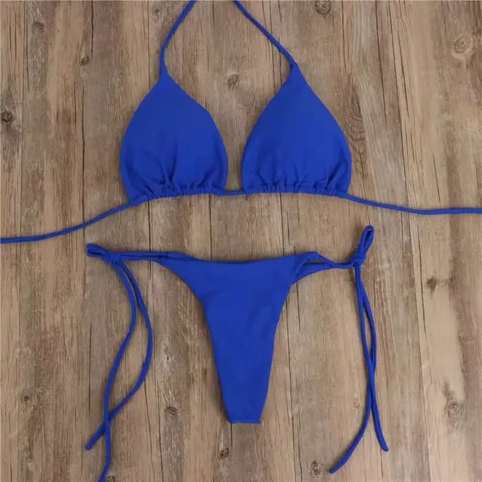 Maillot de bain d'été femmes Sexy Bikini ensemble push-up rembourré soutien-gorge string deux pièces maillots de bain maillots de bain maillot de bain femme sexy maillots de bain