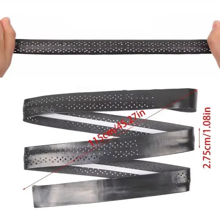 R6FE 8PCS BADMINTONS RACKETS GRIP Tennis Grip Head Overgrips Sport Tape Antislip Skidproof Sweat Bands Grip Facile à utiliser