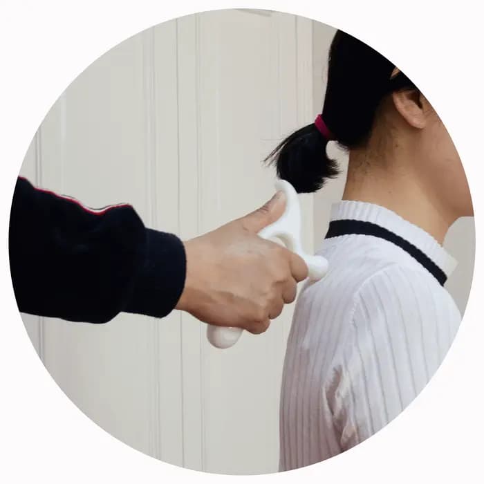 Nouveau Massage des points d'acupuncture à grande tête