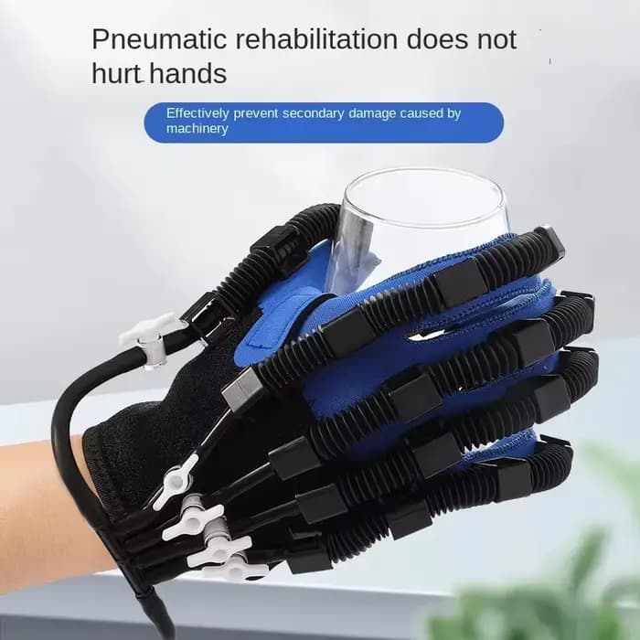 Gants robotisés d'exercice pour la rééducation des doigts (gauche/droite) – Idéal pour AVC