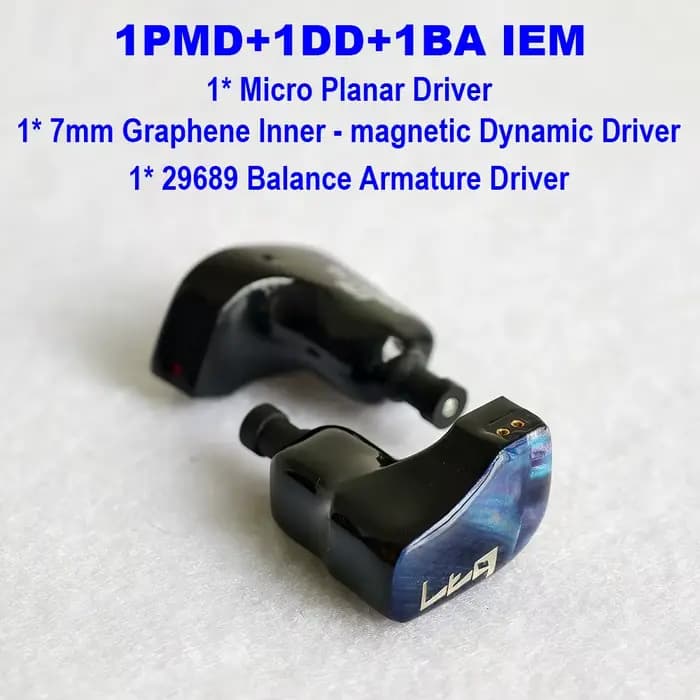 Écouteurs intra-auriculaires IEM, moniteurs intra-auriculaires, écouteurs DD+BA+PMD HiFi, écouteurs à aimant planaire, écouteurs filaires pour musiciens, LTQ ER6 IEMs