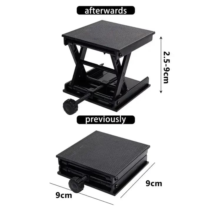 Support de levage pour machines à graver sur bois, tables élévatrices en plastique, plate-forme de Construction, expérience, Support horizontal