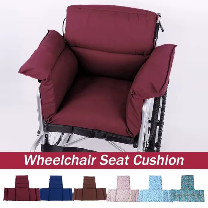 Coussin pour fauteuil roulant épais, doux et chaud, résistant, coussin de siège pour fauteuil roulant, accessoires de coussin de dossier