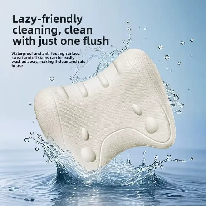 Oreiller de massage cervical avec contour en U