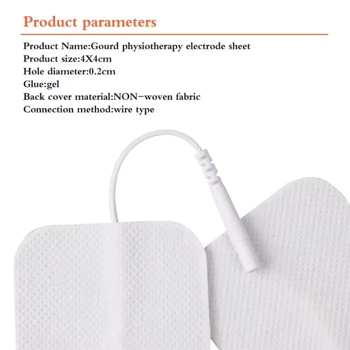 Électrodes TENS, patchs de gel conducteurs pour stimulateur musculaire EMS