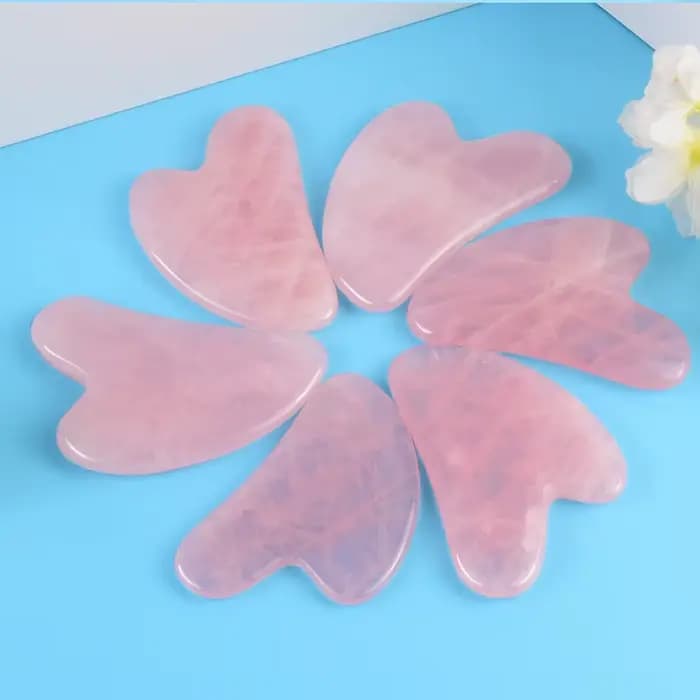 Pierre naturelle GuaSha pour soins de la peau