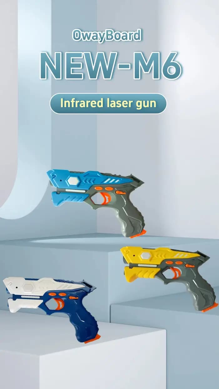 Pistolets de tir laser pour jeux interactifs, compatibles avec le capteur de projection tactile interactif OwayBoard
