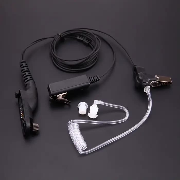 Écouteurs intra-auriculaires à tube acoustique, oreillette audio-visuelle professionnelle avec embout auriculaire pour Android