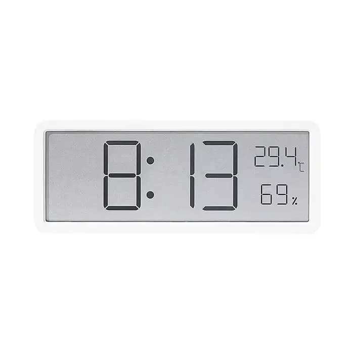 Écran LCD horloge murale numérique temps température humidité affichage de l'heure horloge électronique horloge numérique de bureau alimenté par batterie