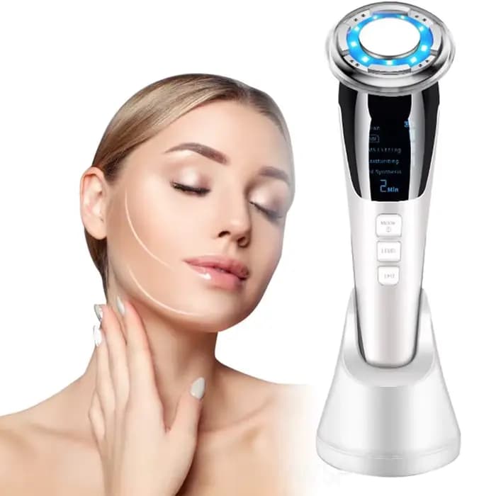 Masseur facial à micro-courant