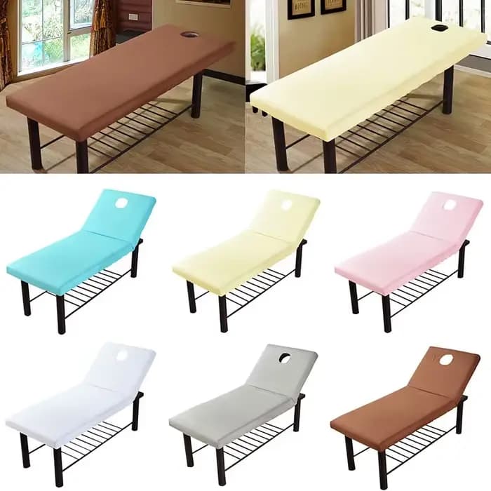 Juste de couette élastique pour table de massage