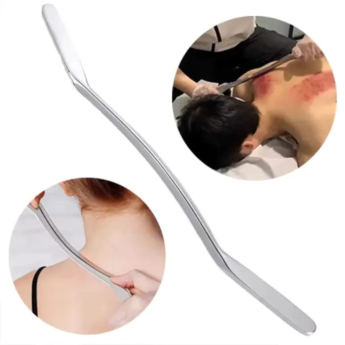 Massage de grattage Gua Sha pour grands Muscles