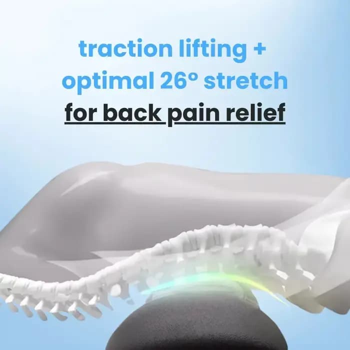 Okayso masseur de dos 3 en 1 avec lit de soulagement dormir Shiatsu tissus profonds Portable épaule bas du dos