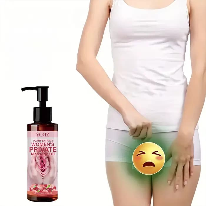 Huile de massage intime pour femmes - Parfum longue durée