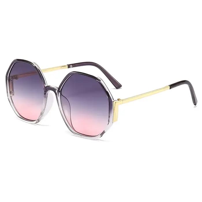 Lunettes de soleil hexagonales pour hommes et femmes, lunettes de soleil carrées irrégulières, nuances de conduite et de pêche, créateur de marque, UV400, luxe Oculus