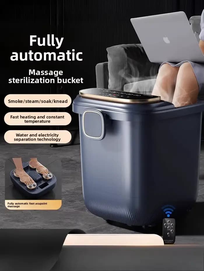 Baignoire chauffante pour les pieds à température constante