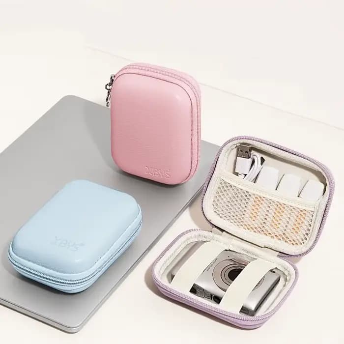 Étui pour appareil photo pour appareils photo CCD vidéo numérique, sac de rangement antichoc et étanche en cuir PU, sac de rangement pour accessoires d'appareil photo