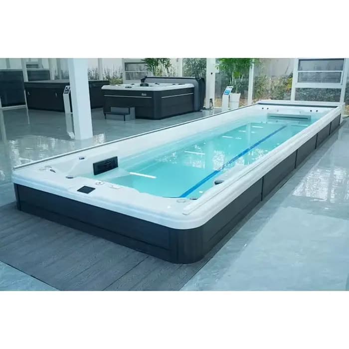 Piscine Spa Extérieure Autoportante de 12 m Certifiée CE, Baignoire Spa à Hydromassage Personnalisée pour Usage Commercial en Extérieur
